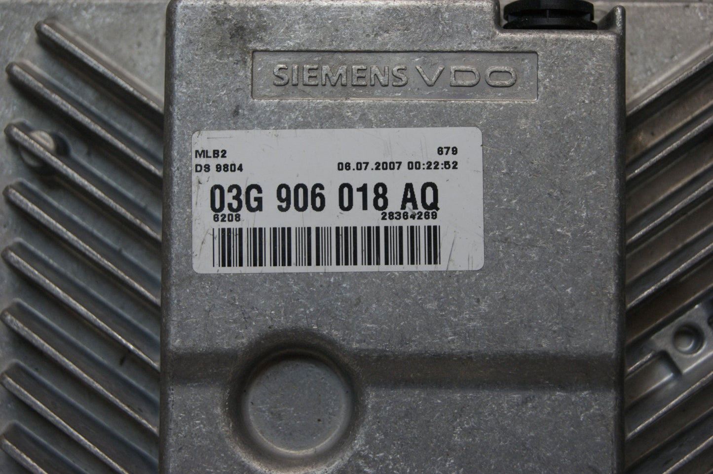 ECU AUDI VW 03G906018AQ (CLONING BY POST) PLUG AND PLAY