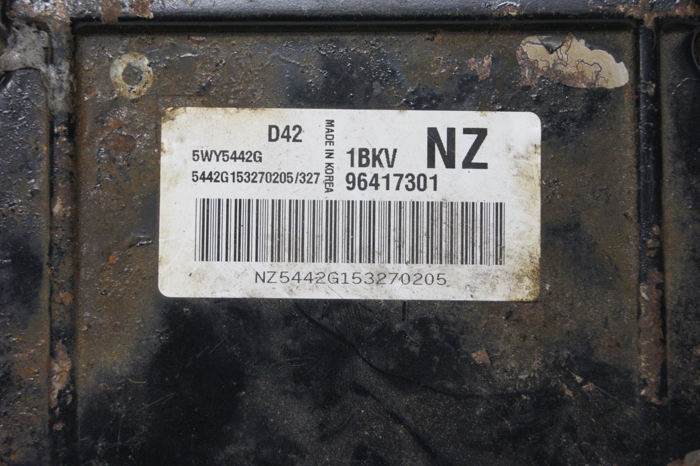 CHEVROLET MATIZ 1.0 PETROL ECU 96417301 PLUG AND PLAY PROGRAMMING BY POST
