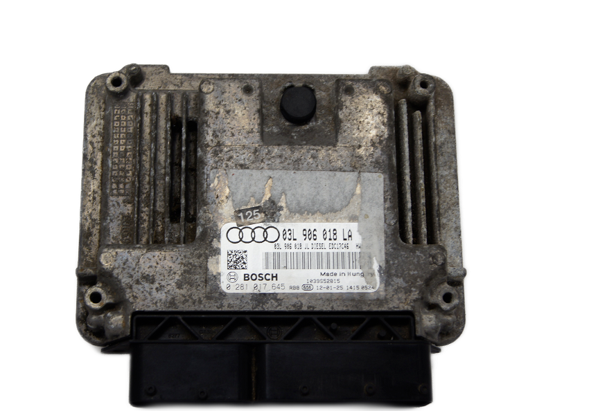 AUDI ENGINE CONTROL MODULE ECU 03L906018LA 0281017645 EC17C46