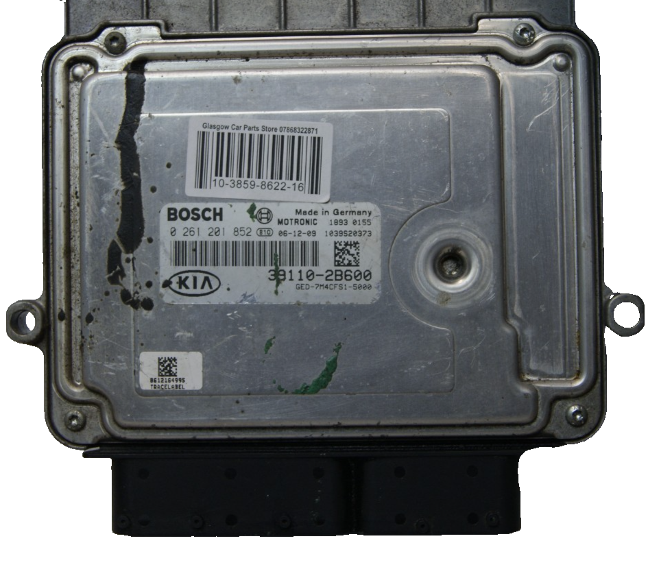ECU KIA / HYUNDAI ECU 39110-2B600 / 0261201852 PLUG AND PLAY (CLONING).