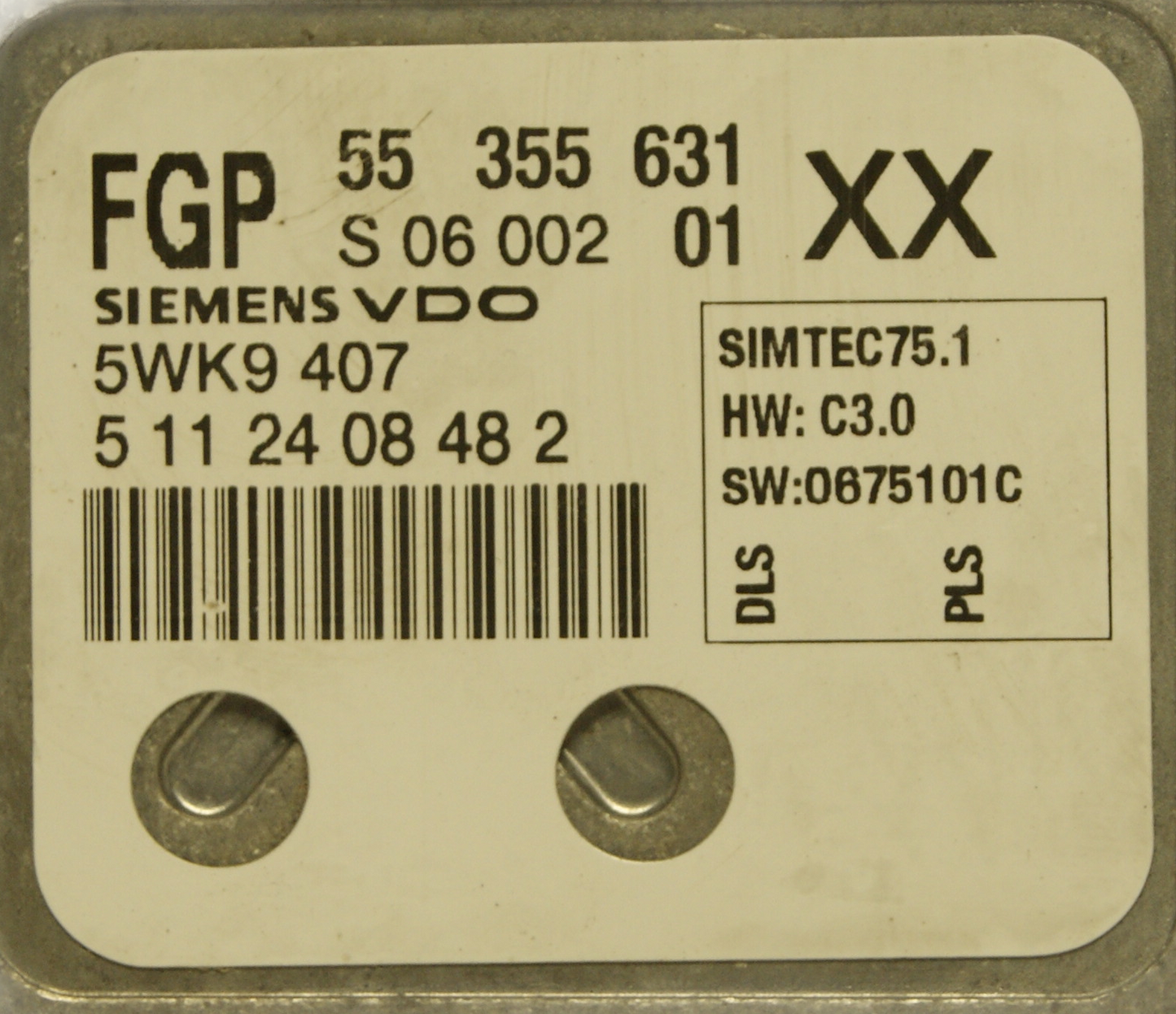 ECU VAUXHALL VECTRA 1.8PETROL 55355631 XX PLUG & PLAY CLONING BY POST