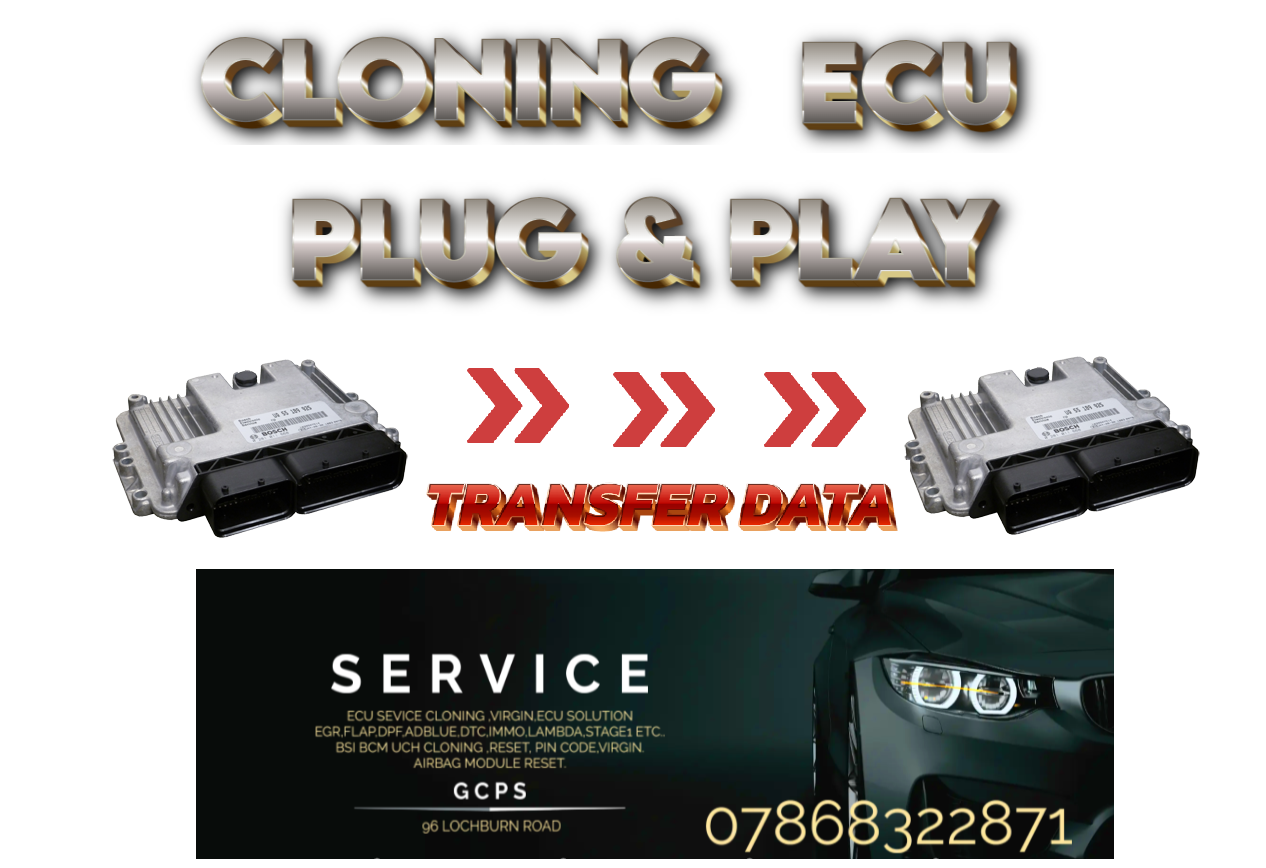 AUDI VW ECU SERVICE CLONING 03C906016F 0261S04653 PLUG AND PLAY (CLONING)