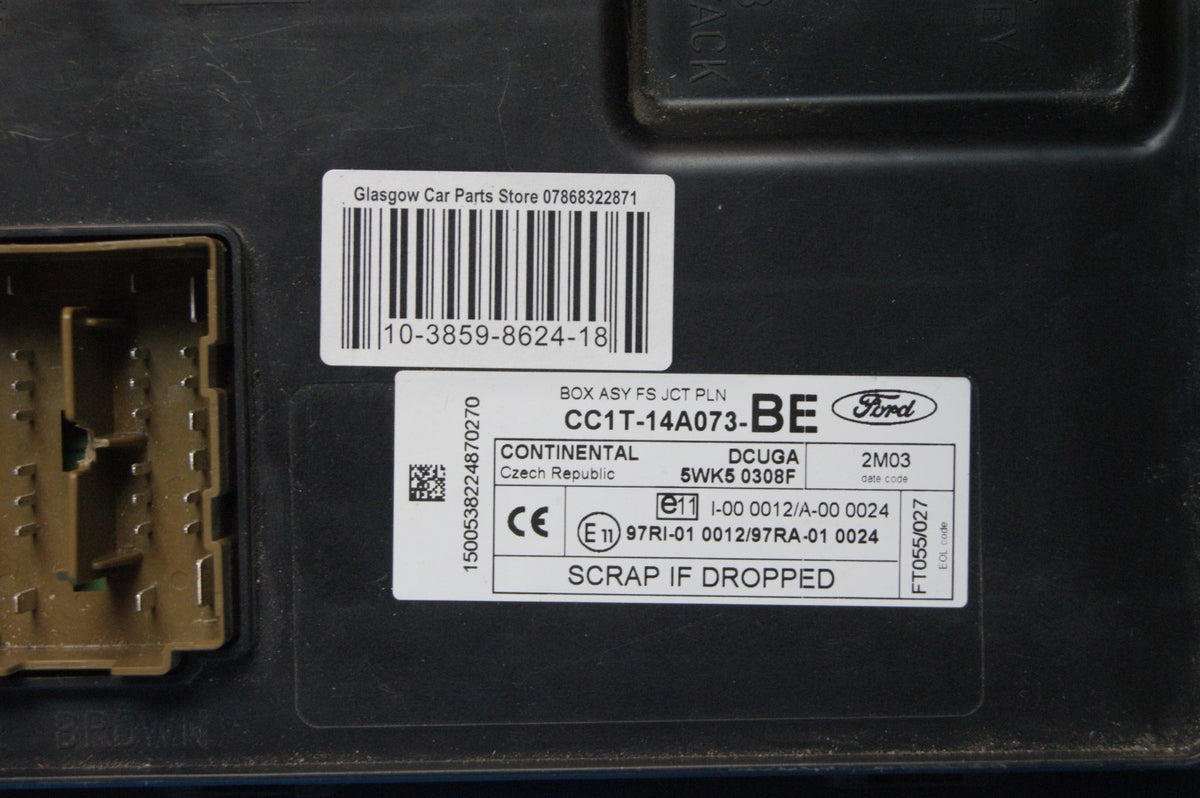BCM FORD TRANSIT CC1T14A073BE  PLUG AND PLAY PROGRAMMING BY POST.