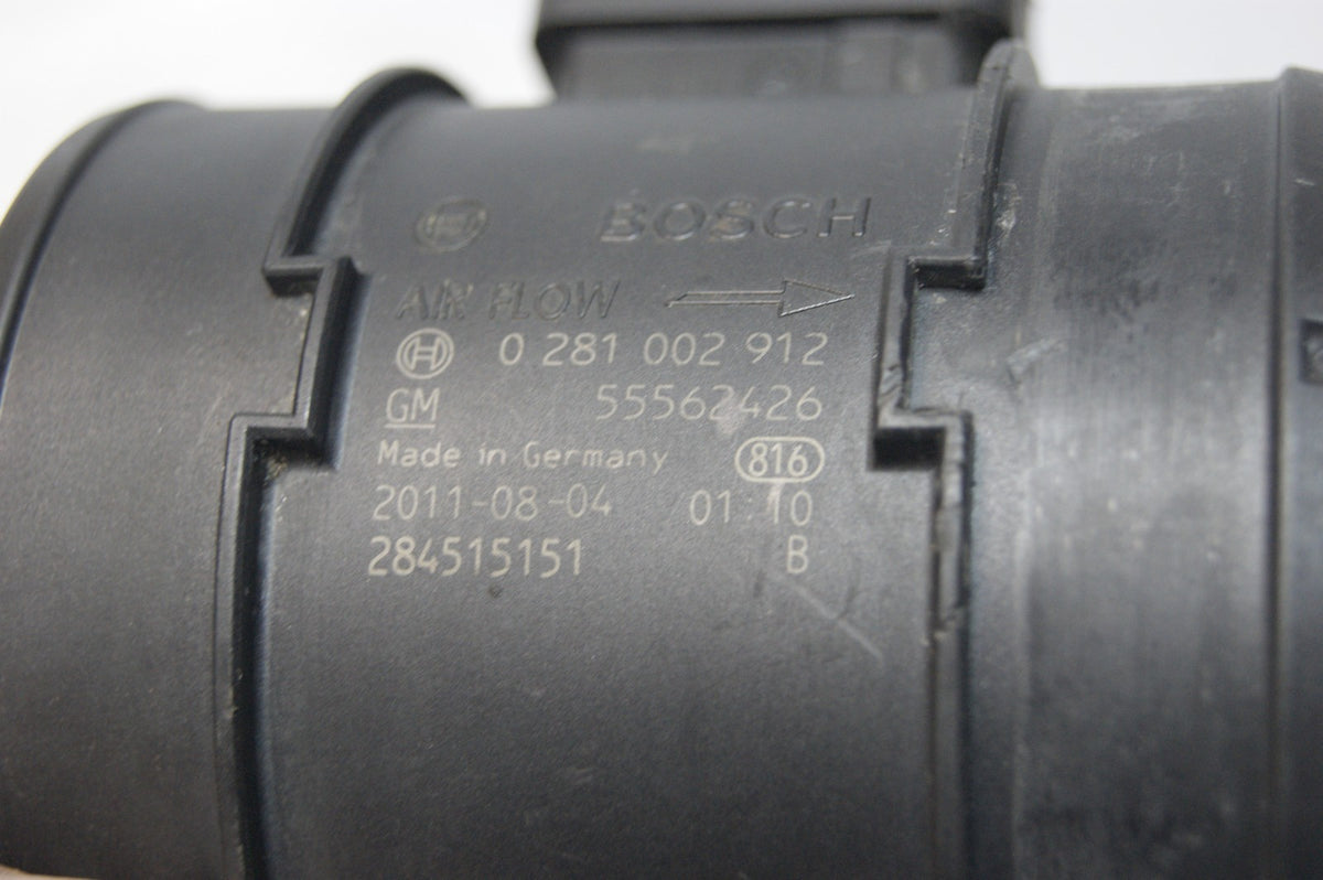 55562426 Vauxhall/  Chevrolet 2.0 CDTI  Bosch Mass Air Flow Sensor