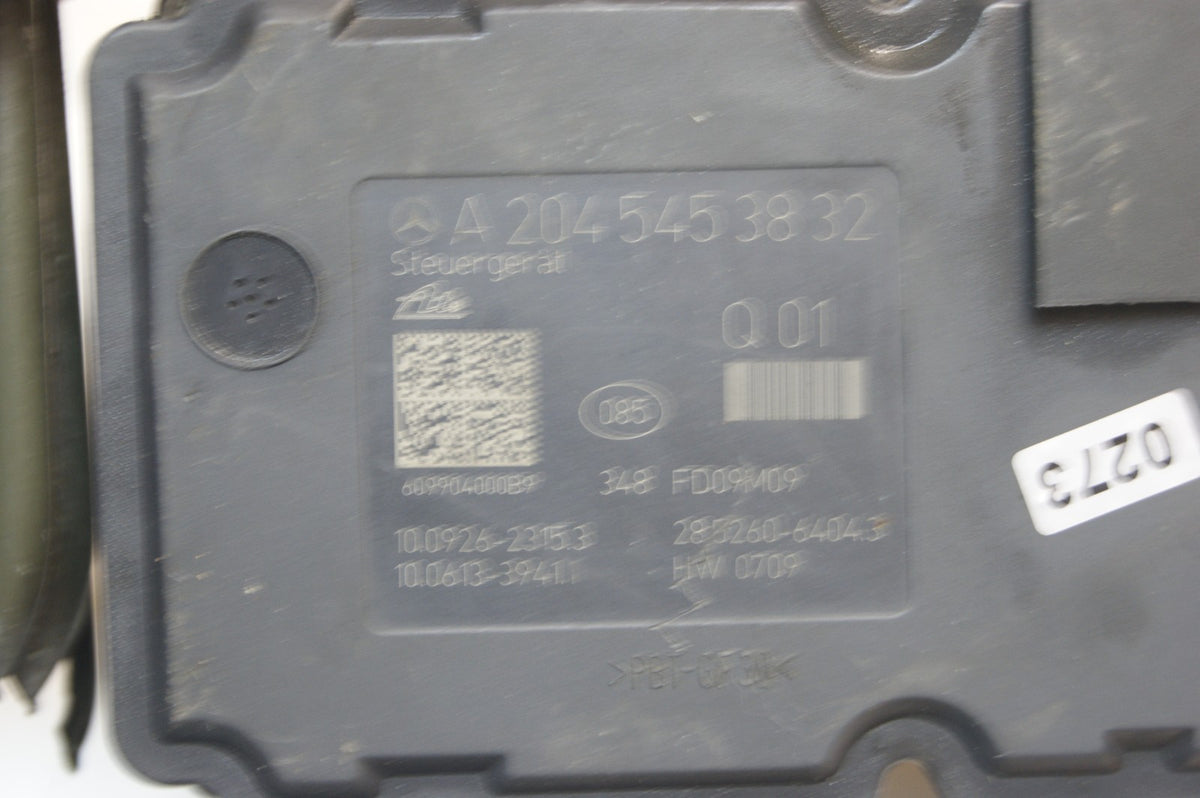 ATE ABS MERCEDES W204 C CLASS ABS PUMP ANTI LOCK BRAKE A2045453832 A2044313912