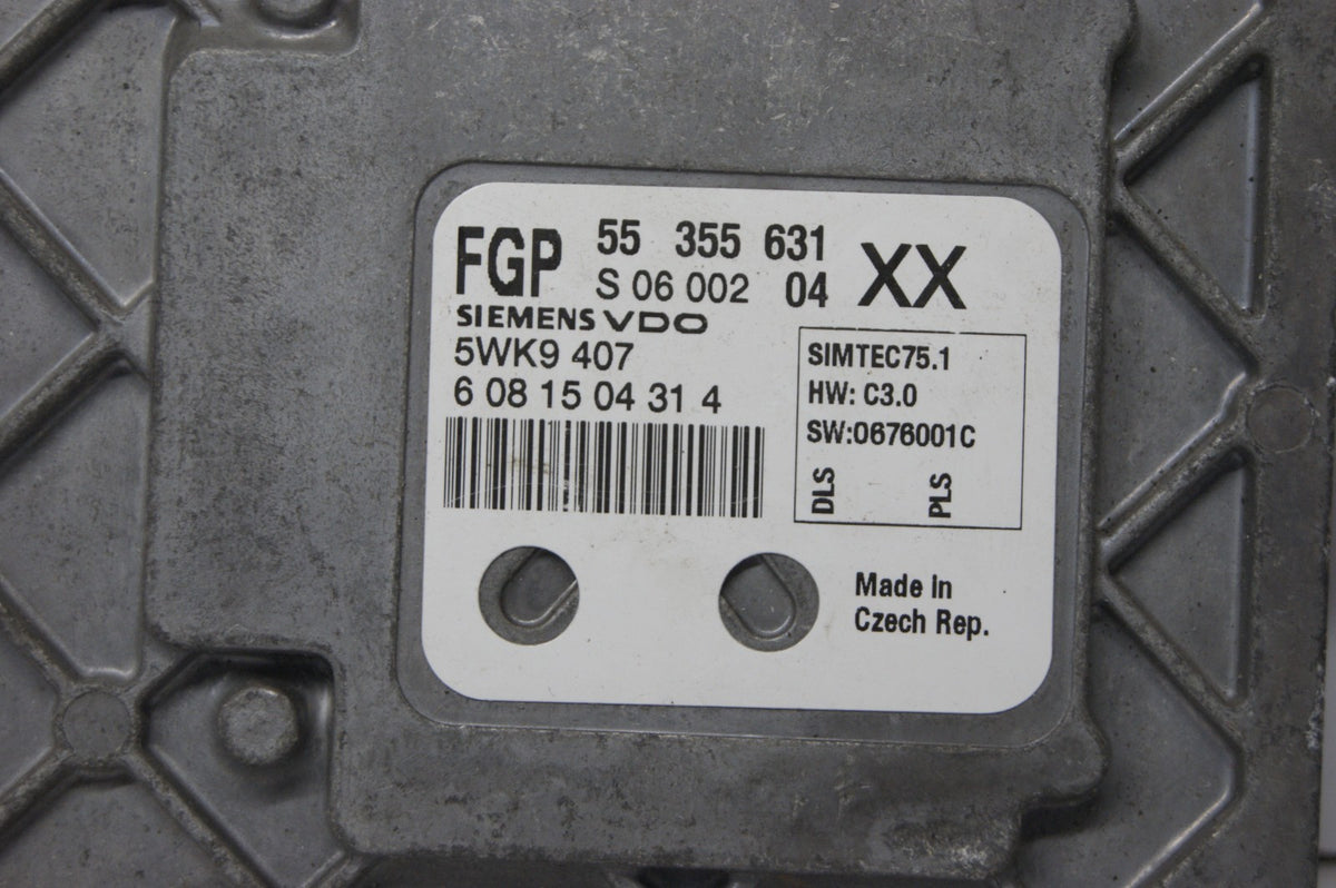 55355631 Vauxhall Signum Vectra 1.8 PLUG AND PLAY PROGRAMMING BY POST