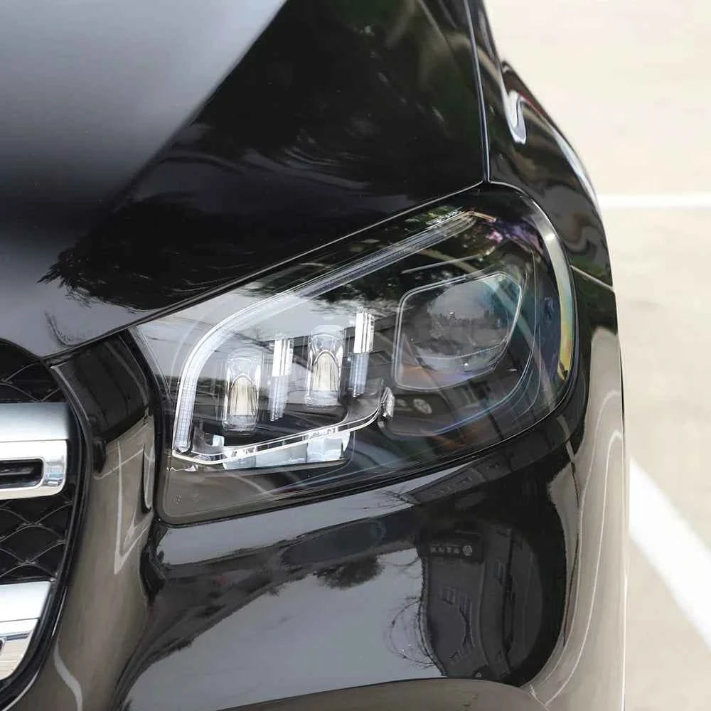 Headlight Cover For Mercedes-Benz GLS X167 GLS400 GLS450 2020 2021 2022 2023 Headlamp Lens Glass Replace Original Lampshade
