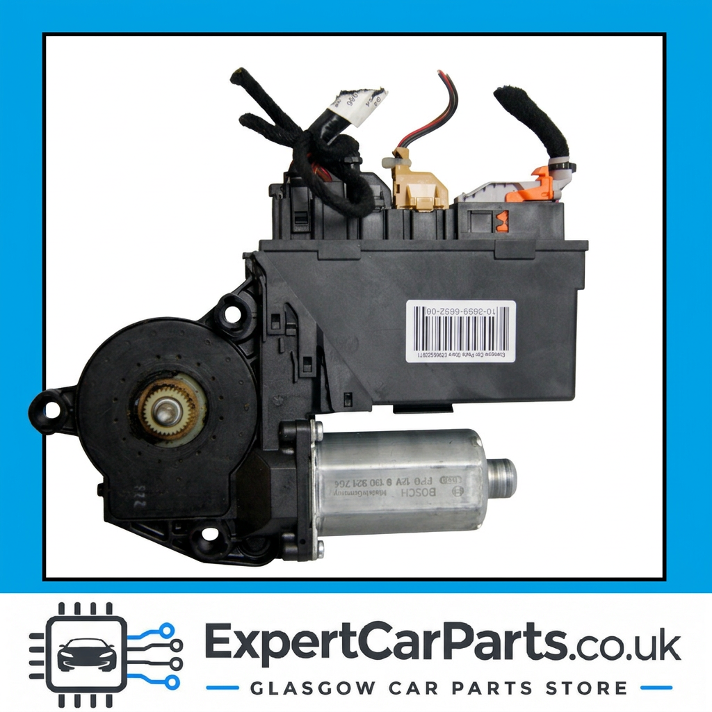 Audi A4 S4 window motor 8E2959802F rear view