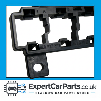 Audi fuse box module moulded part number 8E0 937 503 close-up