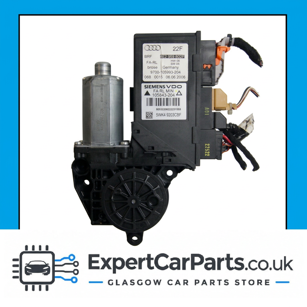 Audi A4 S4 front right window motor 8E2959802F