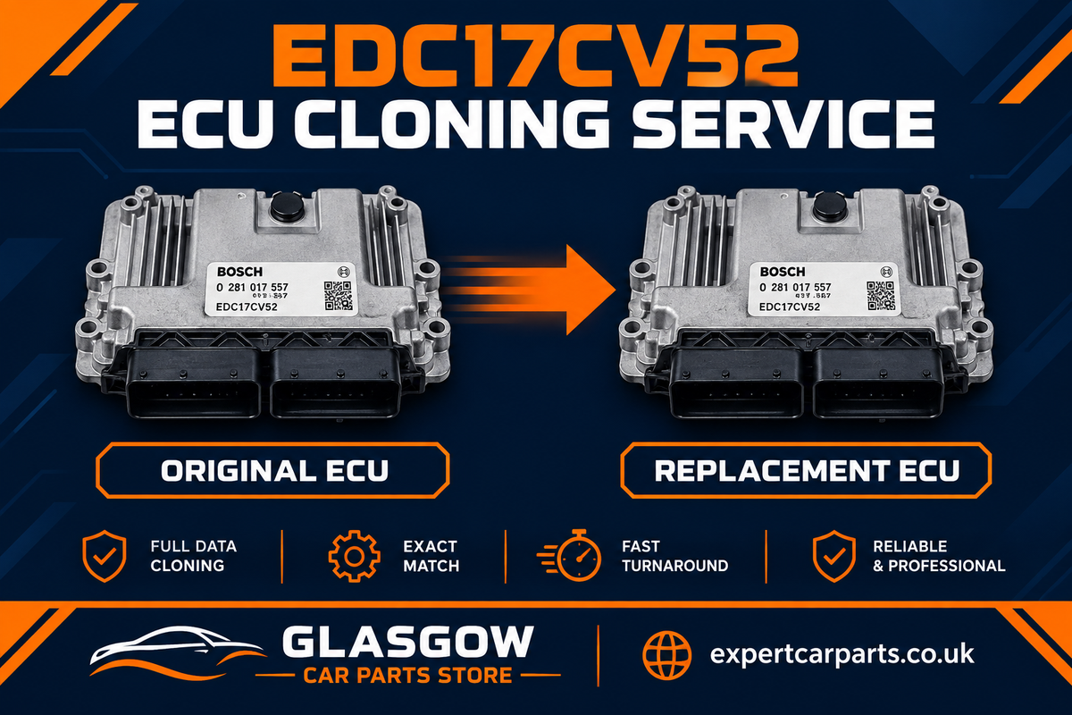 EDC17CV52 ECU cloning service for selected Fendt Deutz-Fahr Claas Amazone applications, Glasgow Car Parts Store