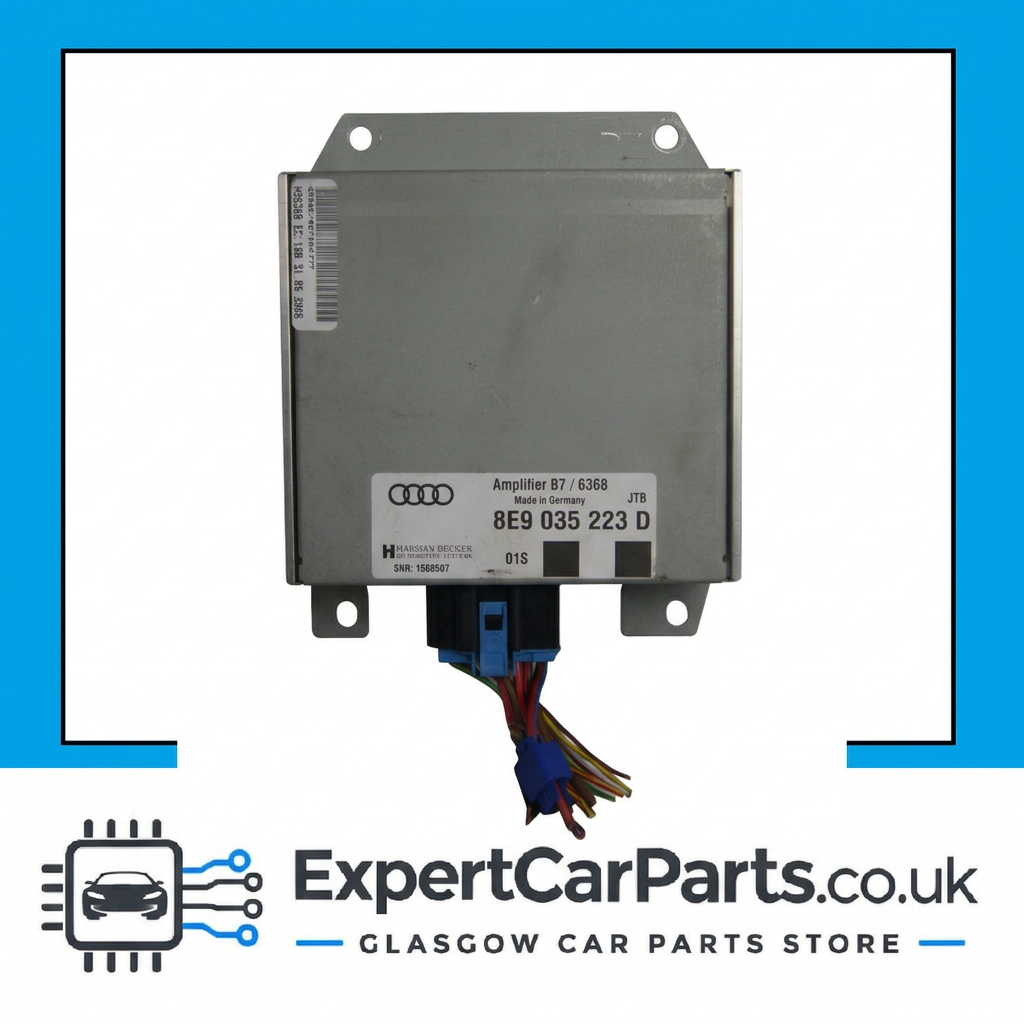 Audi A4 B7 Harman Becker radio amplifier 8E9035223D